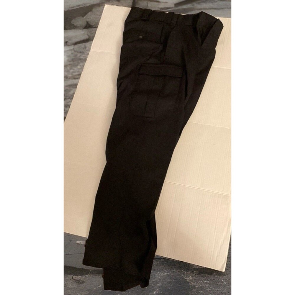 Galls Regular Straight Flex Twill Cargo Pant 34x30  Working Bags Both Sides